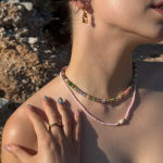 Λεπτό Γεωμετρικό Δαχτυλίδι από Επιχρυσωμένο Ανοξείδωτο Ατσάλι - Image 2