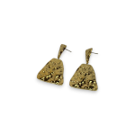 Chloe – Χρυσά Σκουλαρίκια με Γεωμετρικό Σχήμα