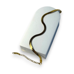 Βραχιόλι χειρός snake chain από ανοξείδωτο ατσάλι