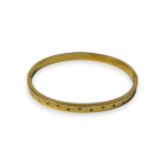 Βραχιόλι Ατσάλι Χρυσό με Αστέρια