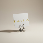 Σκουλαρίκια Κρίκοι Ήλιος & Φεγγάρι