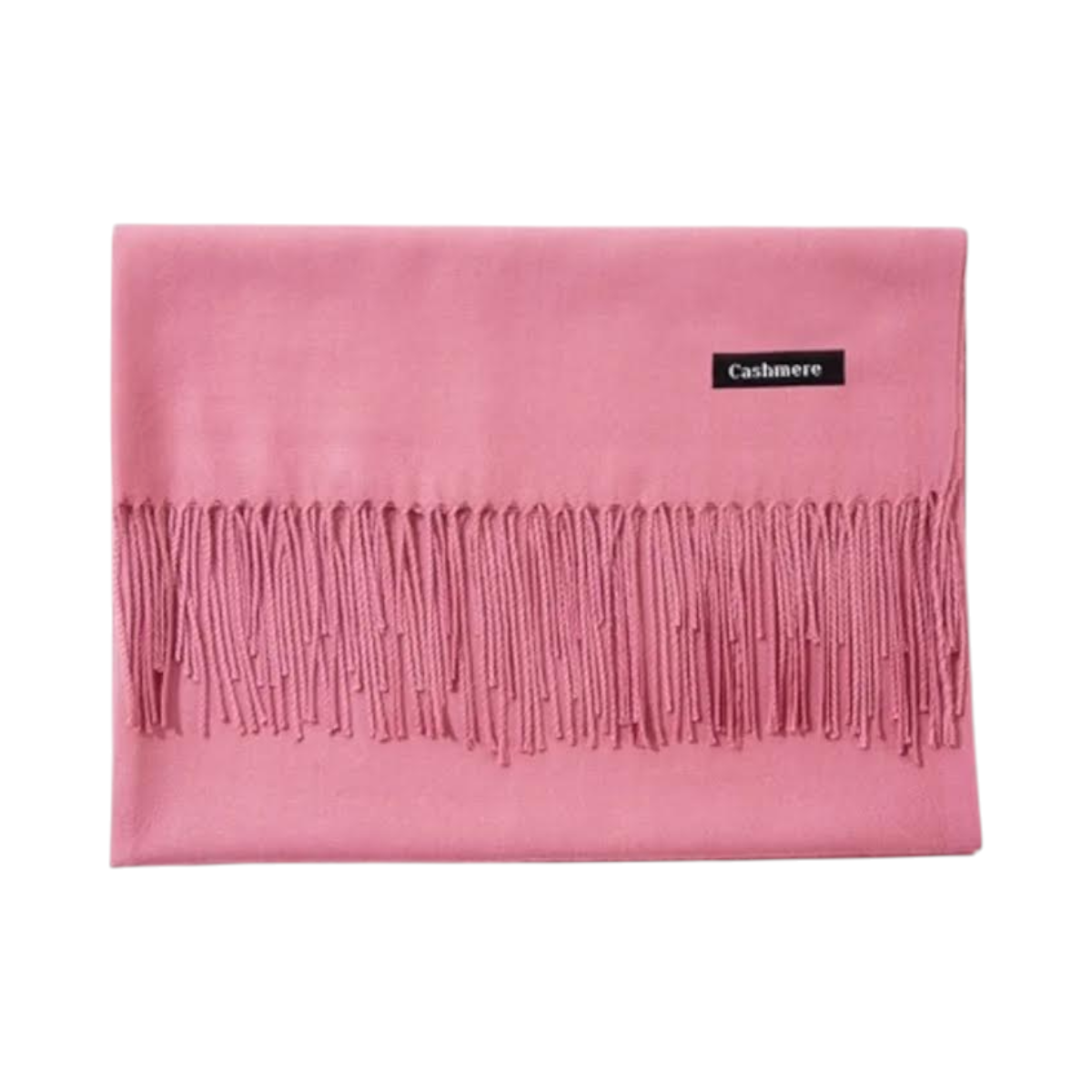 CASMERE ETOIMO2 Λεπτό Φουλάρι Ροζ Cashmere - Image 1