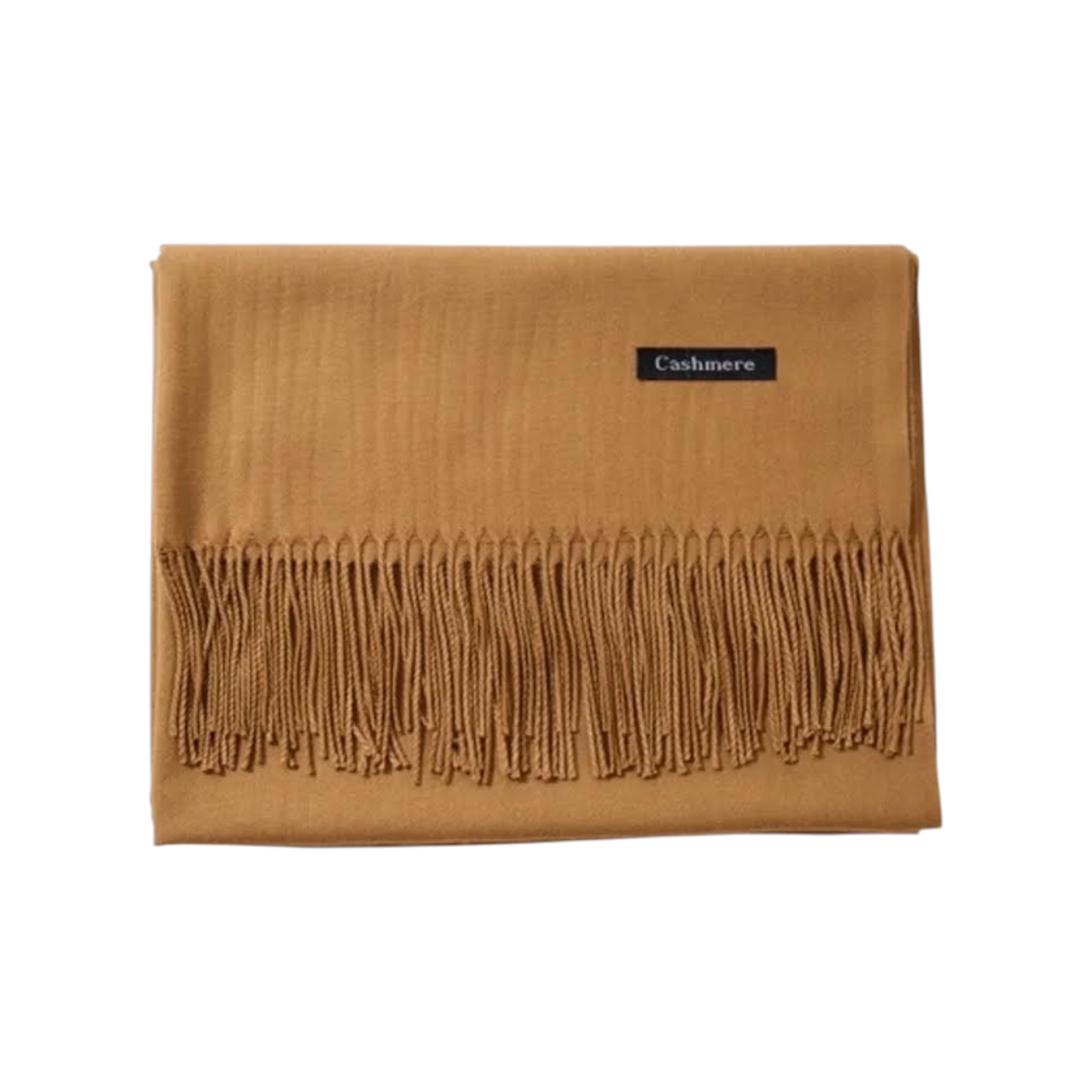 ETOIMO675 Λεπτό Φουλάρι Καμηλό Cashmere - Image 1