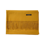Λεπτό Φουλάρι Μουσταρδί Cashmere