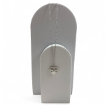 Κολιέ “Mom” Καρδιά Ασημί