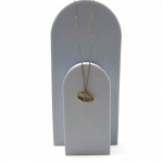 Κολιέ Διπλή Καρδιά Mom – Επιχρυσωμένη Αλυσίδα