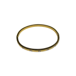 Χρυσό βραχίολι με ζιργκόν