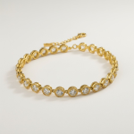 Chloe Gold Bracelet – Χρυσό Βραχιόλι με Ζιργκόν